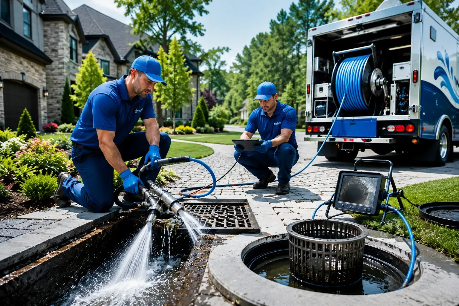 Local outdoor drain cleaning professionals in Spring Grove, IL